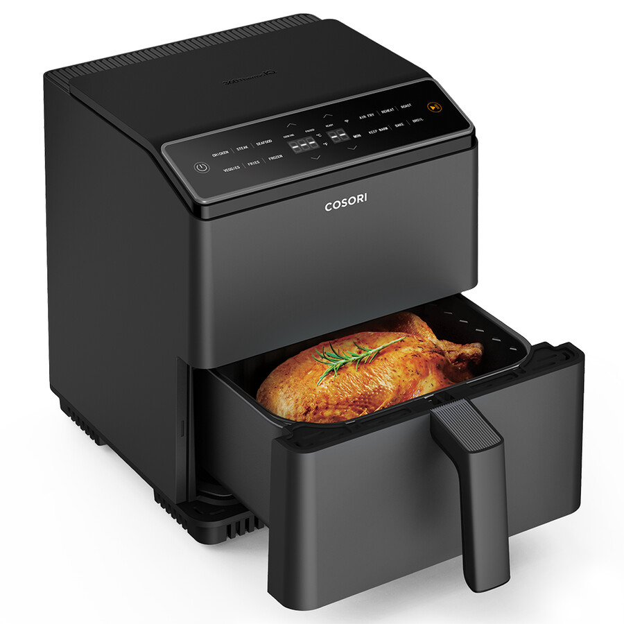 chytrá horkovzdušná fritéza dual blaze o objemu 68 litru